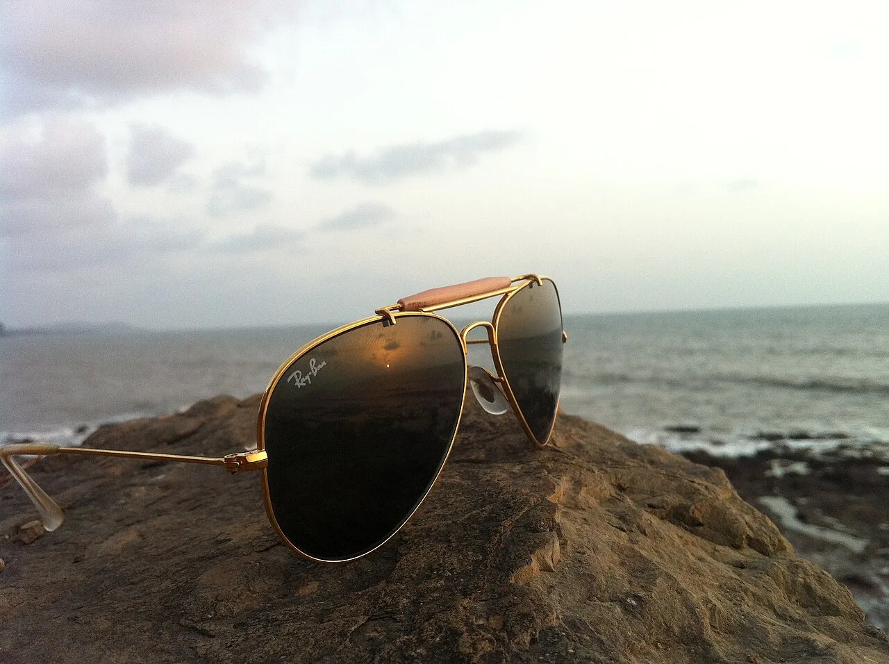 Solaire Carrée Verres Marron